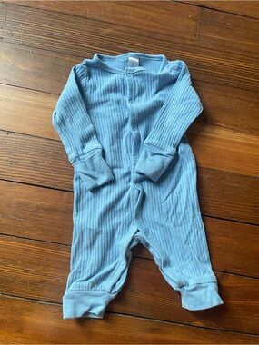Gerber Light Blue Ribbed Baby jumper
